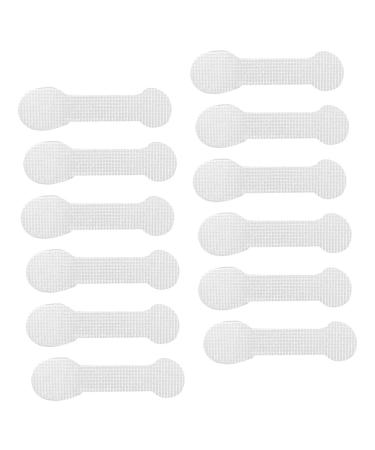 HEALLILY Nails Stickers 30pcs Toenail Corrector Strips Brace Toenail Correction Patches Curved Toenails Straightening Recover Clips for Toenails Stich Stickers 3x1.7cm