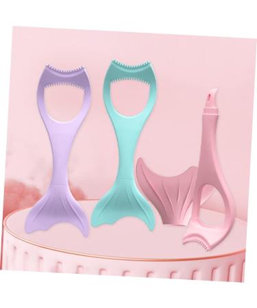 Housoutil Makeup Applicator Multi-function -in- Silica Violet Wing Multi- with Women Detachable Lash Brush Multifunction Purple 15X5.7CM Violet - Buy Online on GoSupps.com