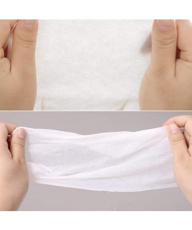 100pcs Disposable Cotton Tissue Face Towel Portable Cotton Pad for Makeup Remover Travel - Buy Online on GoSupps.com