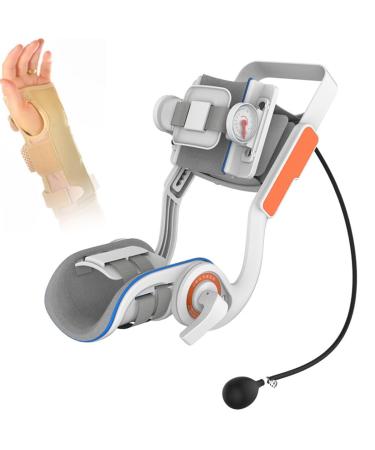 Electric Elbow Joint Rehabilitation Device Adjustable - 15 Extension and 150 Flexion Flexible Support Frame for Wrist Elbow Joint