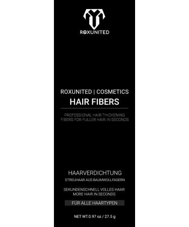 ROXUNITED Cosmetics Cosmetics Hair powder for hair compaction hair filler for men and women volume attachment pump spray attachment 275 black - Buy Online on GoSupps.com