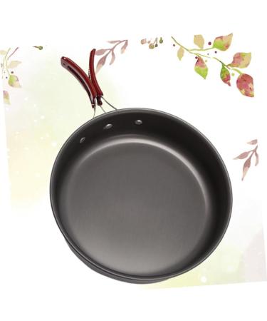 Milisten Blackwel Camping Frying Pan BBQ Pans Blackw Sandwiches Black-ish Blacw Frying Pan for Home Sandwichera Blackl Pancit Camping Griddle Household Pans Blackh Camping Pot Fold Outdoor - Buy Online on GoSupps.com