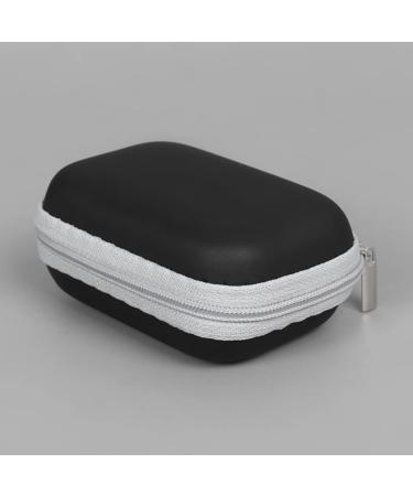 Portable Travel Case for Oximeter | Protective Zipper Carrying Pouch for Blood Oxygen Monitor | Universal Black EVA - Buy Online on GoSupps.com