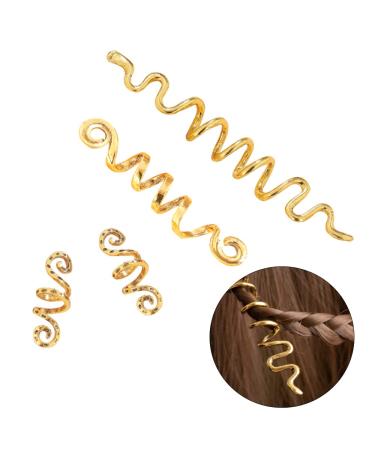 Csirnto 6-Piece Spiral Hair Needles & Clips Set | DIY Hairpins & Spiral Bun Accessories - Buy Online on GoSupps.com