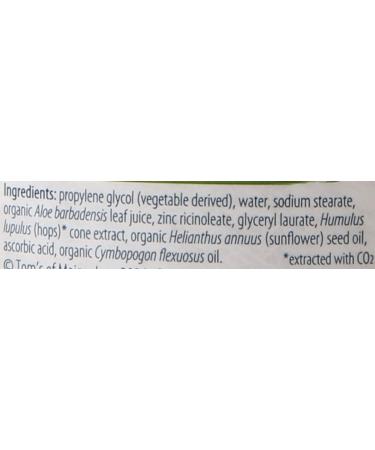 Tom's of Maine Natural Aluminum-Free Deodorant Stick 2.25oz - Unscented, Long-Lasting - Buy Online on GoSupps.com