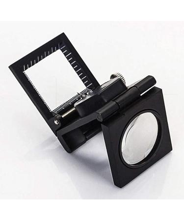 Spacmirrors 10X 28Mm Linen Test Three Folding Magnifying Glass Portable Zinc Alloy Magnifierwith LED Lamp for Textile Jewelry Collection Repair Magnifier - Buy Online on GoSupps.com