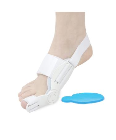 Bunion Corrector for Women and Men Orthopedic Bunion Toe Straightener Adjustable Bunion Splint with Silicone Inner Pad for Bunion Relief(1PC)