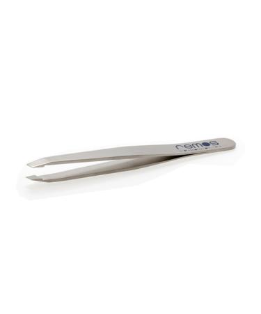 REMOS Eyebrow Tweezers Mini Handmade from Stainless Steel 8 cm Satin