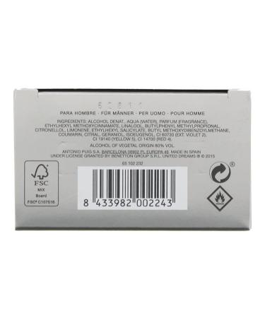 United Colors of Benetton United Dreams Eau de Toilette Spray for Men Aim High 3.4 Ounce (Pack of 2) 3.4 Fl Oz (Pack of 2) Aim High - Buy Online on GoSupps.com