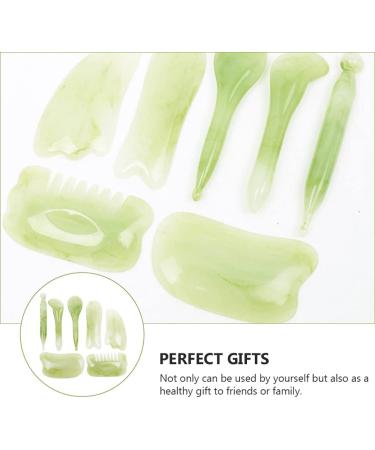 Milist Rose Eye Massager & 7-Piece Face Roller Set - Ultimate Skincare Tools for Health & Relaxation - Buy Online on GoSupps.com