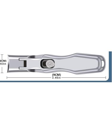 SVAASA Nail Clippers Portable Ultra Nail Fingernail Clipper Steel Wide Anti Splash Fingernail Clippers Nail Cutter Manicure - Buy Online on GoSupps.com