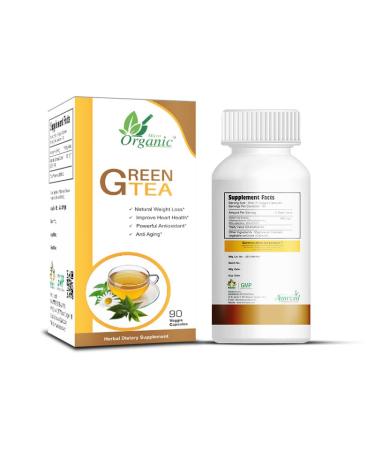 Ayurved Research Foundation Green Tea Capsules 90 Count (Pack of 2)