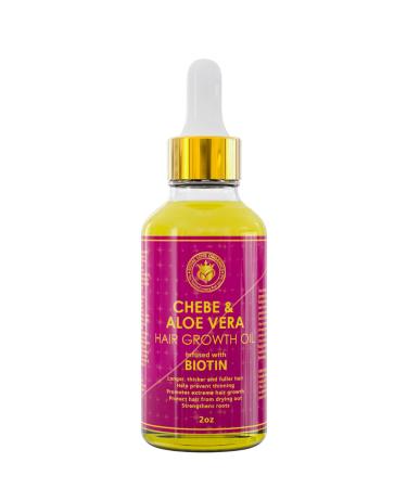 Chebe & Aloe Vera Fast Hair Growth Oil Infused with Biotin