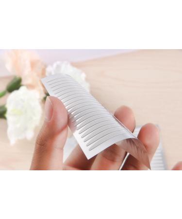 100 Pairs Moon Shaped Natural Eyelid Tape Strips - Instant Eye Lift Stickers | 200PCs Gabel Adhesive for International Shipping - Buy Online on GoSupps.com