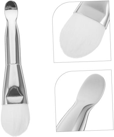 minkissy Double-headed Facial Treatment Brush Mask Facial Skin Care Tool Cream Spoon Mask Applicator Brush Mask for Facials Beauty Tools Facial Mask Applicator Tool Mask Spoon 13.70X2.50X1.50CM Silver - Buy Online on GoSupps.com