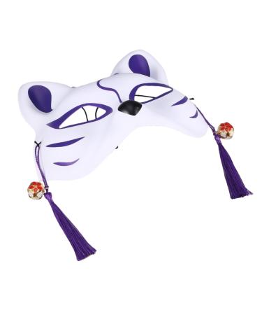 Vintorky Reusable Cosplay-Party-facial-Halloween-Party advanced Half Cosplay cat mask ladies accessories Halloween-cat mask headgear for women cosplay mask unit size as shown