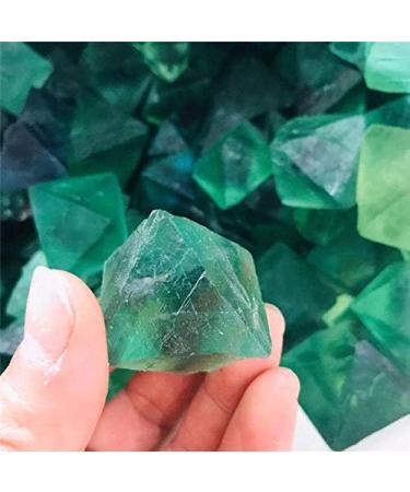 1pc 3cm Large Size Natural Green Fluorite Quartz Cube octahedral Crystal Quartz Stone polyhedral for Reiki Natural Stones and Minerals - Buy Online on GoSupps.com