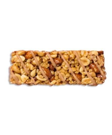 Child Protein Bar | Gluten-Free Snack | High Fiber Caramel 12x50g | No Artificial Preservatives - Buy Online on GoSupps.com