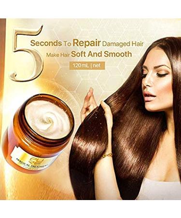 LUSCO 2pcs 120ML Magical Hair Mask - PURC 5 Seconds Repair - Keratin Hair & Scalp Treatment - Buy Online on GoSupps.com