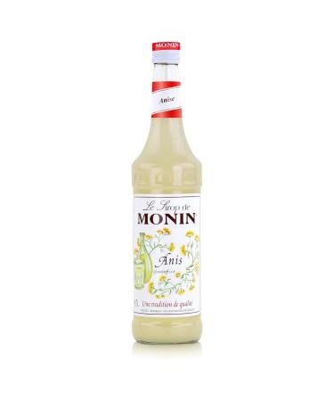 MONIN Sirop d'Anis pour Cocktail vin aromatis Limonade et Eau Plate - Ar mes Naturels - 70cl