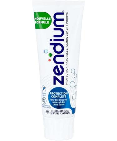 Zendium Toothpaste Complete Protection 75 ml - Gentle Oral Care for Healthy Teeth & Gums | International Shipping Available - Buy Online on GoSupps.com