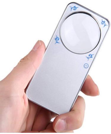 Portable 20x HD High Power Optical Lens with LED Light Magnifier Good Times - Buy Online on GoSupps.com