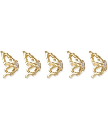 FEIlei 5Pcs Zircon Nail Art Rhinestones Crystal Gems for Nail Decor Rings Earrings DIY - Buy Online on GoSupps.com