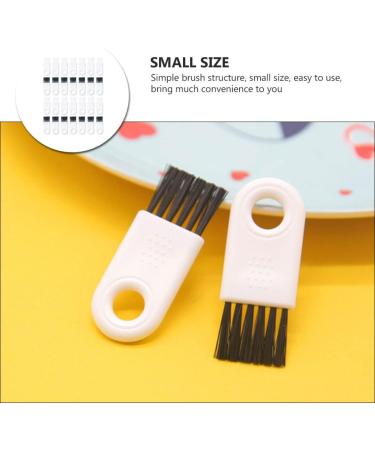 Minkissy 30-Piece Multi-Purpose Nylon Hairdressing Brush Set - Replacement Facial Tool for Trimmer & Razor - Black & White - 5x2cm - Buy Online on GoSupps.com