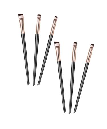 SOESFOUFU 6pcs Eye Shadow Brush Eyeliner Precision Brush Eyeliner Brush Wand Makeup Brush for Women Eyeliner Makeup Brush Eye Brush for Makeup Small Eyeliner Brush Precision Eyeliner Brush