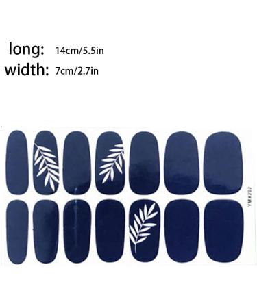 dijiusidy Nail Art Stickers Self-Adhesive Fingernail Decal with Strap Glue DIY Art Decor Full Cover Manicure Kits for Women Girls YMX202 - Buy Online on GoSupps.com