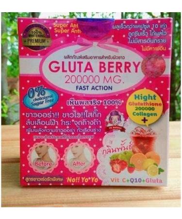 200000 mg Drink Punch Whitening Skin - Fast Action 10pcs/Box | Shop Now for Glowing Skin - Buy Online on GoSupps.com