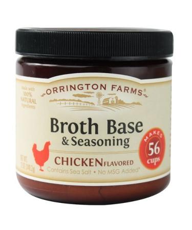 Orrington Farms Broth Base & Seasoning Chicken -- 12 oz ( 2 Pack ) Chicken 12 Ounce (Pack of 2)