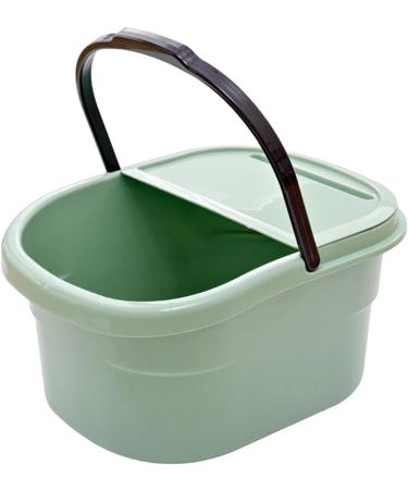Folpus Foot Soaking Bath Basin Foot Bath Soak Tub Foot Bath Bucket Foot Bath SPA Soak Tub for Camping Green - Buy Online on GoSupps.com