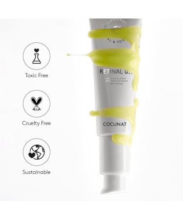 COCUNAT - CLINICAL RETINAL 0.1 - Vitamin A Retinal Serum - Reduces Wrinkles Spots and Flaccidity - Regenerates and Rejuvenates - For All Skin Types - With Niacinamide and Hyaluronic Acid - Buy Online on GoSupps.com