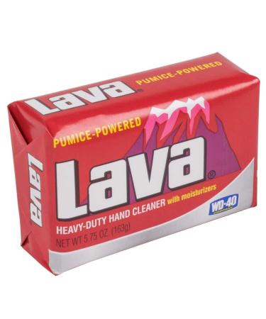 5.75oz LAVA REG BAR Heavy Duty Hand Soap Red Label Pack of 24
