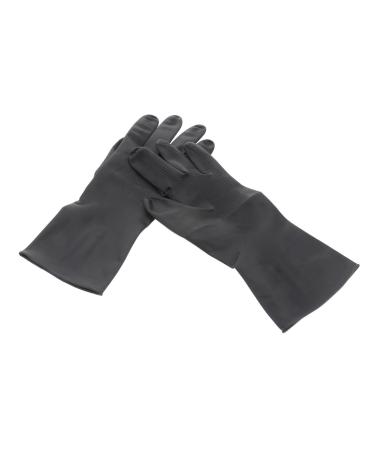 FOMIYES 6 Pairs Dying Hair Styling Accessories Black Barber Gloves Reusable Hair Coloring Gloves Black Rubber Gloves Reusable Hand Muffs for Men Mens Hair Dye Mens Glives Man Bulls Shampoo