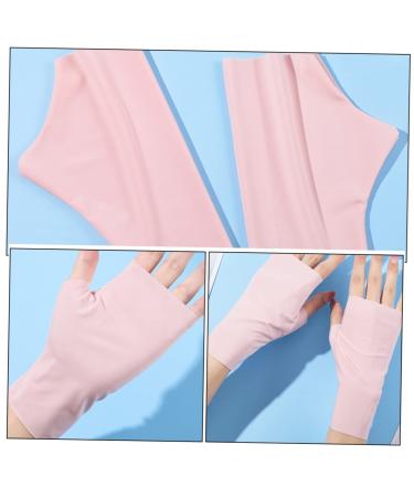 Beaupretty 5 Pairs Ice Silk Nail Gloves Manicure Gloves Outdoor Gloves Protective Gloves for Manicure Gloves for Gel Nails Nail Gel Anti-uv Gloves for Gel Nail Lamp Soft Miss Sleeve Nylon - Buy Online on GoSupps.com