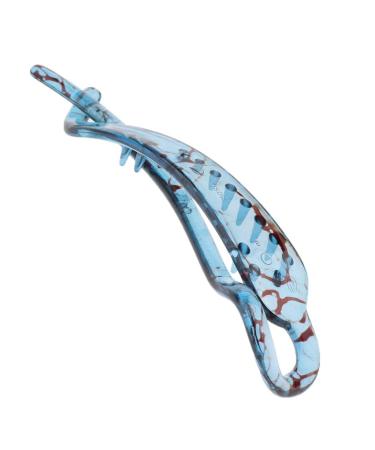 Buy Baosity Women's Long Banana Hair Clip - Blue Hair Claw Accessories for Effortless Style - Buy Online on GoSupps.com