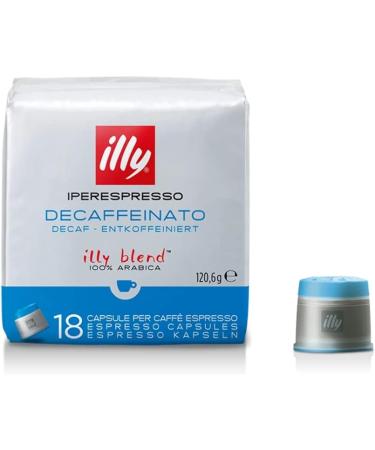 Illy Decaffeinated Coffee Iperespresso Cube 18 Capsules - Buy Online on GoSupps.com