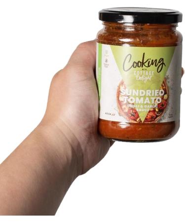 Cottage Delight - Sundried Tomato Garlic & Chilli Cooking Sauce 350 g - Buy Online on GoSupps.com