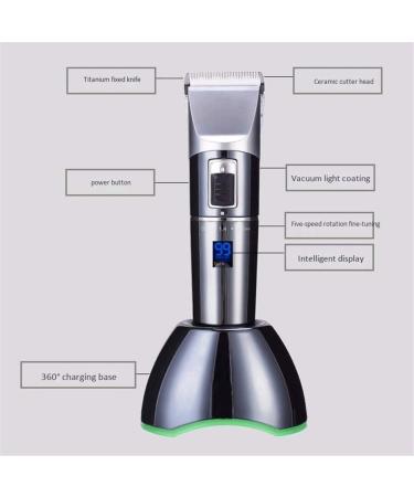 Professional Waterproof Hair Clippers for Men & Kids | Cordless Beard Trimmer Kit with LED Display & 1000mAh Battery - Buy Online on GoSupps.com