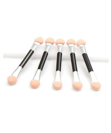 Baluue 50pcs Eyeshadow Brush Kit Applicator Makeup Brush Eye Spoolie Brush Eye Blending Brush Pink 8x1cm Pink