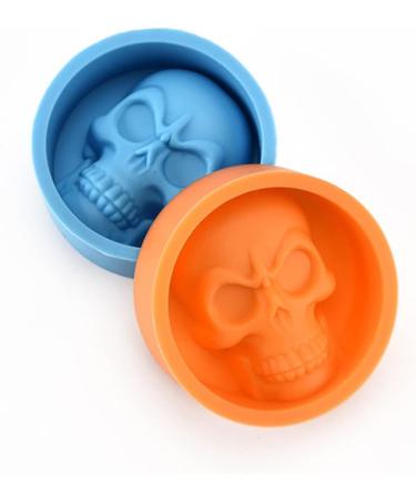KICHOUSE Orange Baking Cake Pattern Food Skull Mini Grade Molds DIY Candy Silicone Jelly - Buy Online on GoSupps.com