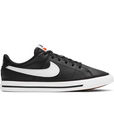 Nike Boys Court Legacy Sneaker 38.5 EU - Black White Gum Light Brown | International Shipping Available - Buy Online on GoSupps.com