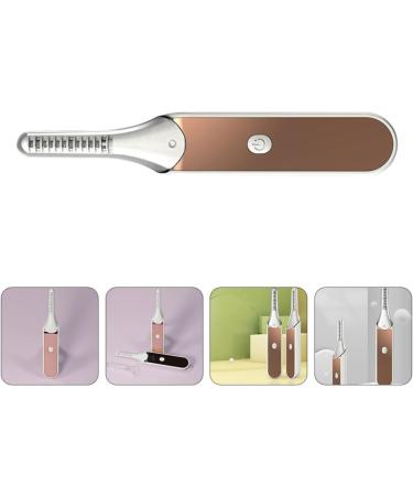 Ipetboom Eyelash Curler Heated Eyelash Brush Lady Tools Lash Curler Brush Rechargeable Lash Curler Quick Heating Lash Curler Women Lash Curler Lash Tool Electric Tools White Abs - Buy Online on GoSupps.com