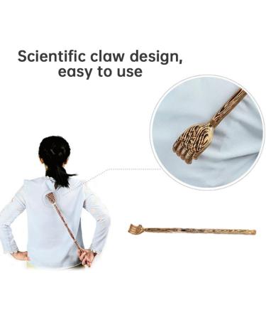 Wooden Back Scratcher | Manual Back Massage Claw | Long Handle Body Scratcher for Ultimate Relief - Buy Online on GoSupps.com