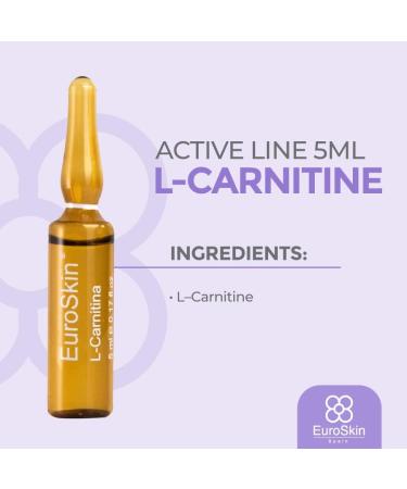 EuroSkin L-Carnitine Active Line: Cellulite Reduction for Athletes - Estheticians' Favorite Liquid Ampoules - Buy Online on GoSupps.com