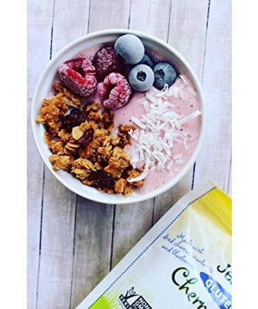 Jessica's Natural Foods Gluten-Free Cherry & Berry Granola - 11 oz | Non-GMO, All-Natural Breakfast & Snack - Buy Online on GoSupps.com