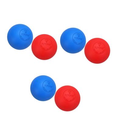 Beaupretty 6 STK massage ball for the body foot massage device for feet muscle roller foot Exercise yoga-ball deep tissue massage ball lacrosse balls massage massage tab scroll wheel health care