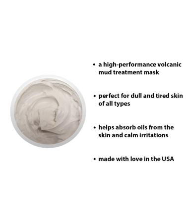 Raya Volcanic Mud Masque | Deep Pore Facial Treatment for Dull Skin | Clear & Decongest Pores Shop Internationally - Buy Online on GoSupps.com